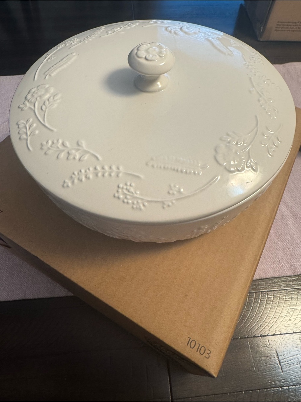 WILDFLOWER Tortilla Server 10103 New In Box Princess House